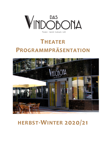 Vindobona Programmpräsentation Herbst-Winter 2020/21